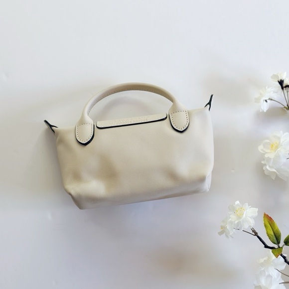 Longchamp Extra Small Le Pliage Xtra Leather Clutch Paper - Picture 2 of 15